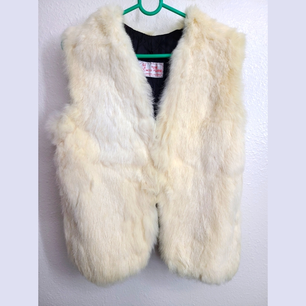 Vintage Fur Vest